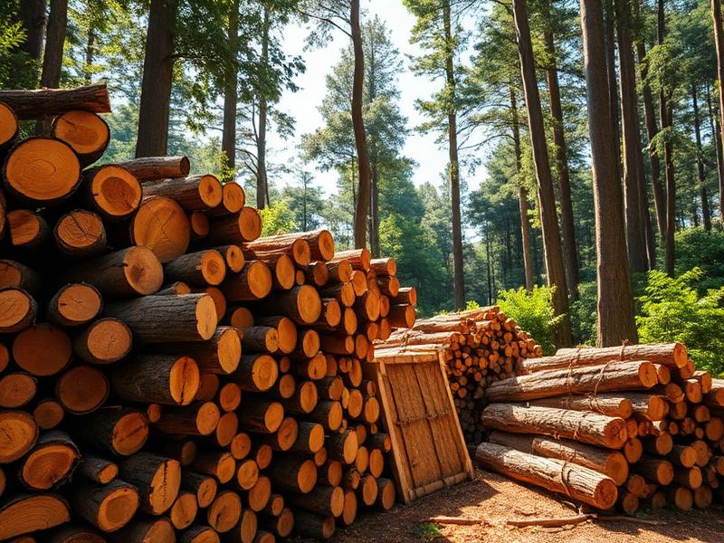 Precious wood — Central Africa